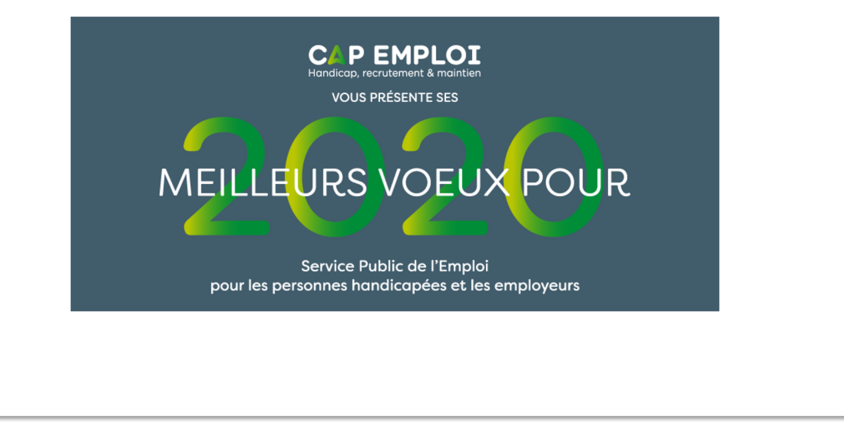 2020 Cap Emploi Handicap recrutement et maintien